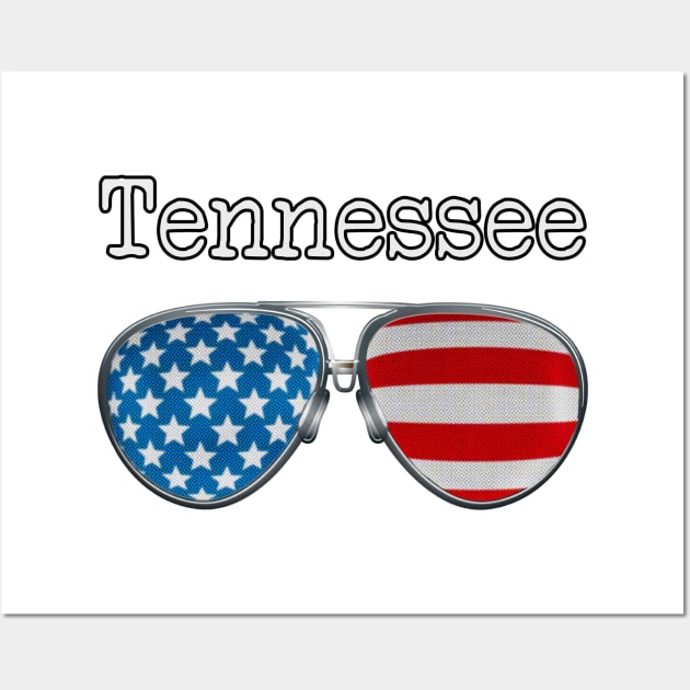 AMERICA PILOT GLASSES TENNESSEE Wall Art by SAMELVES